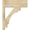 Ekena Millwork Merced Block Rough Sawn Outlooker, Douglas Fir, 8"W x 22"D x 26"H OUT08X22X26MRC05RDF - alternate 3